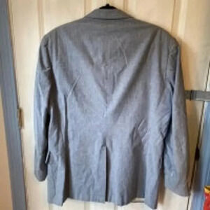 Brooks Brothers Y2K Light Blue 2 Button Sport coat Suit  Blazer Men Size 41R